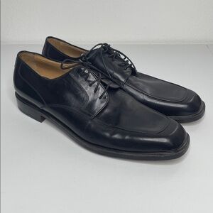 To Boot New York Men's Apron Oxford Dress Shoe Lace Up Black Leather Size 13 New